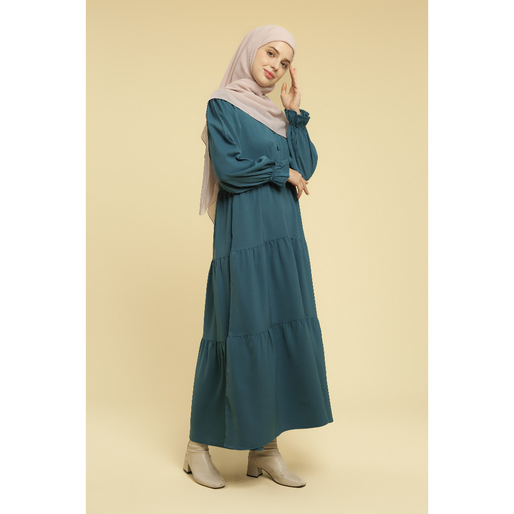 Cottoncut Arine Dress Mom Dress Wanita Long Dress