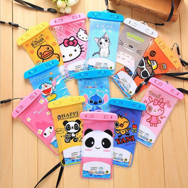 [WINNIE THE POOH]Sarung Handphone Anti Air / Waterproof Handphone