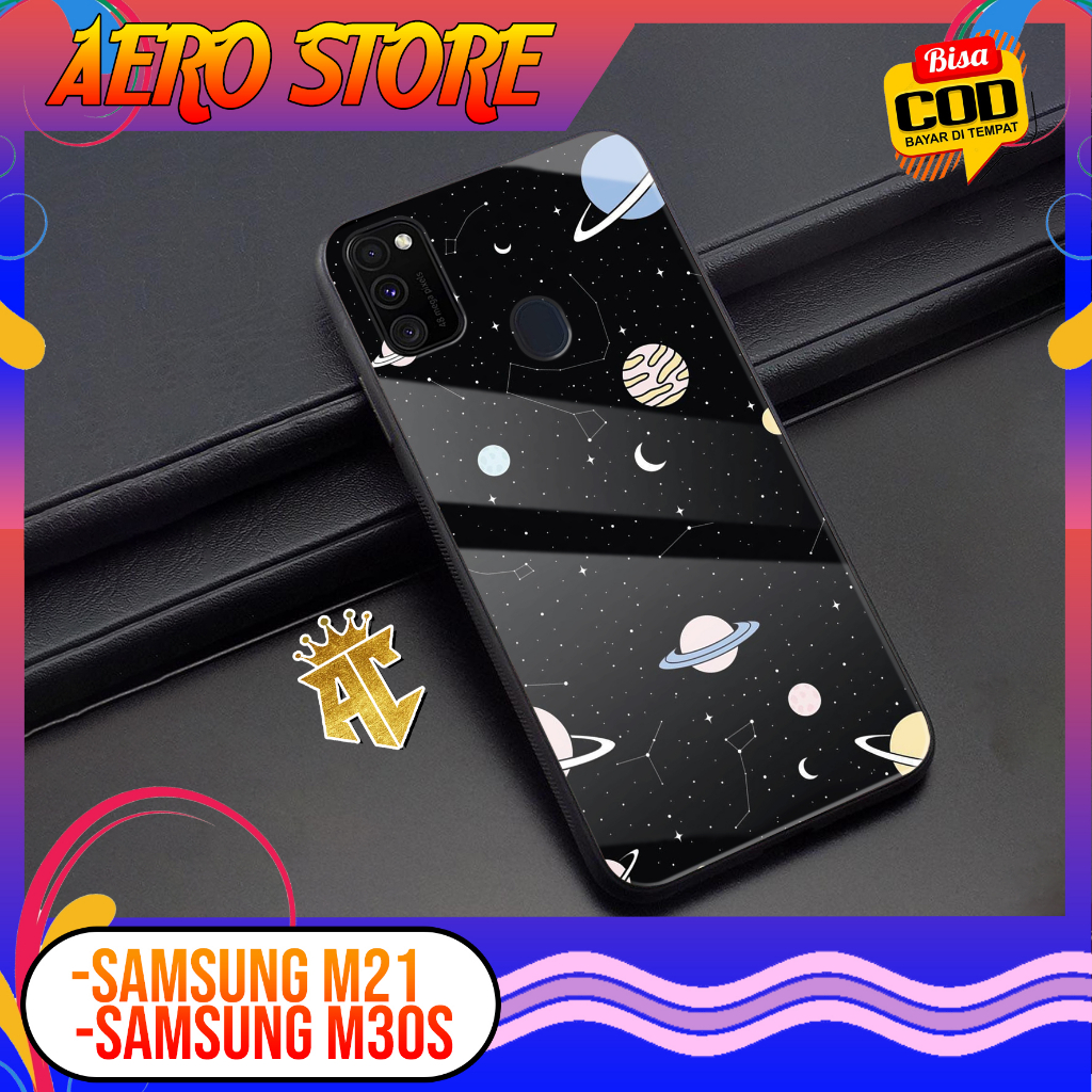 CASE SAMSUNG M21 / SAMSUNG M30S - Casing SAMSUNG M21 Terbaru AERO STORE [ MOTIF 45 ] Silikon - Case 