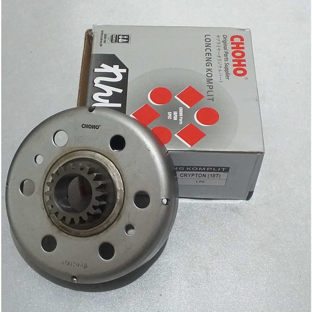 RUMAH MANKOK KAMPAS KOPLING GANDA OTOMATIS CRYPTON VEGA LAMA VEGA R JUPITER Z 18T CHOHO