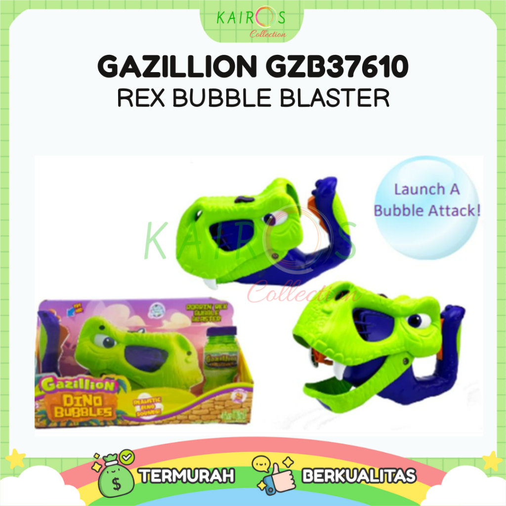 Gazillion GZB37610 REX BUBBLE BLASTER