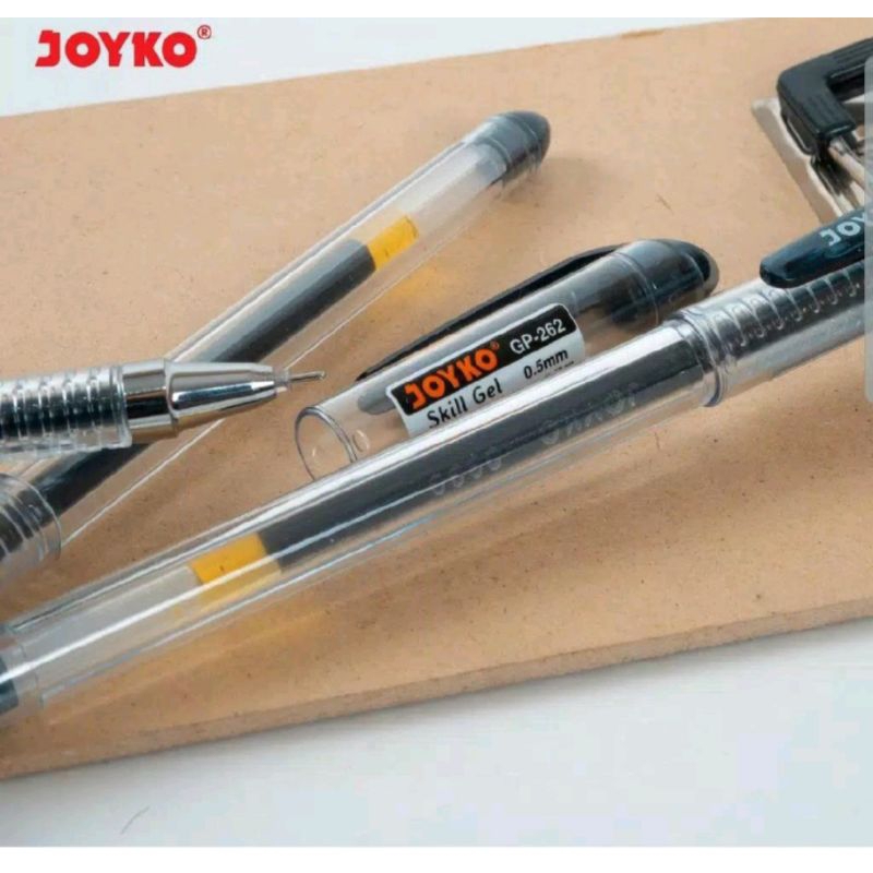 

Pulpen gell hitam joyko 262/pulpen skill gell 1 pcs