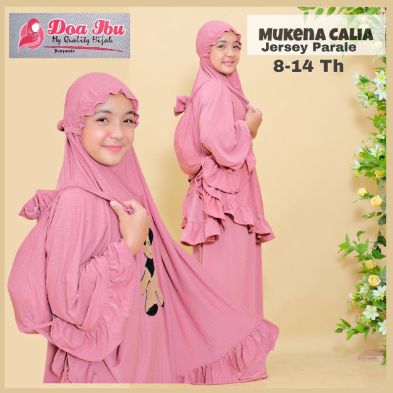 MUKENA ANAK CALIA DOA IBU JERSEY PARALE