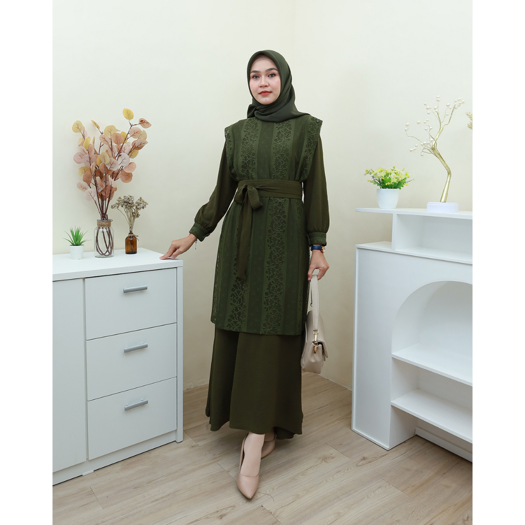 SABRINA Dress   - Pakaian terbaru by hijab mamah icis