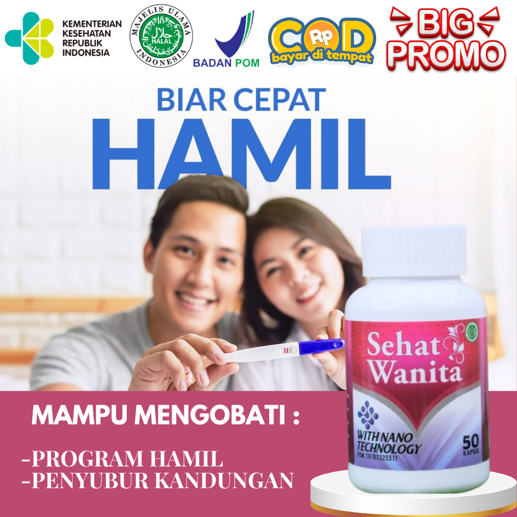 PROMIL Program Hamil, Kesuburan Wanita, Obat Penyubur Wanita, Sehat Wanita 100% Asli Original Herbal