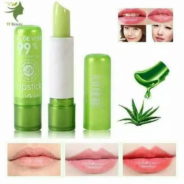 Lip Balm ALOE VERA 99% - Lipstick Soothing Gel - Lipbalm Pelembab Bibir