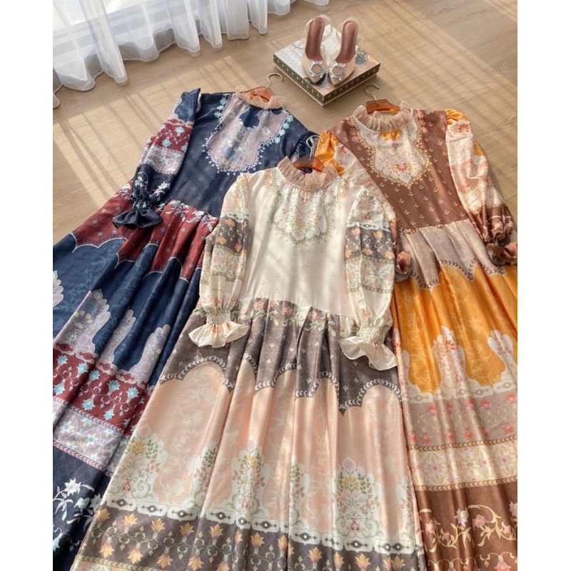 ANAHITA SIGNATURE RAYA DRESS BY HAIDEE ORLIN BELLE JASMINE AURORA