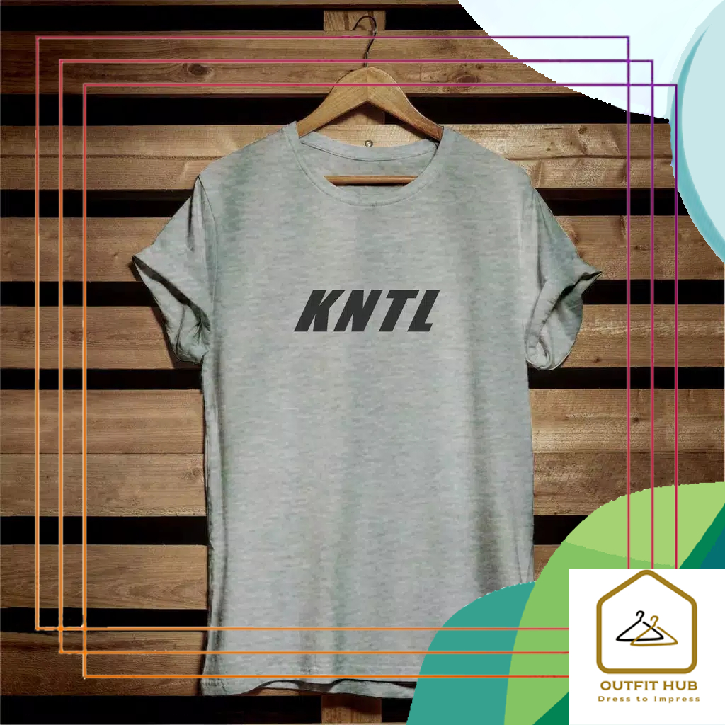 Kaos Tulisan KNTL - Kaos Distro Keren Nge-Top