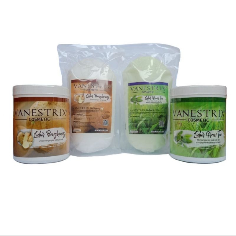 Vanestrix Lulur Brightening Body Scrub Perawatan Pencerah Mencerahkan Eksfoliasi Exfoliating Pemutih