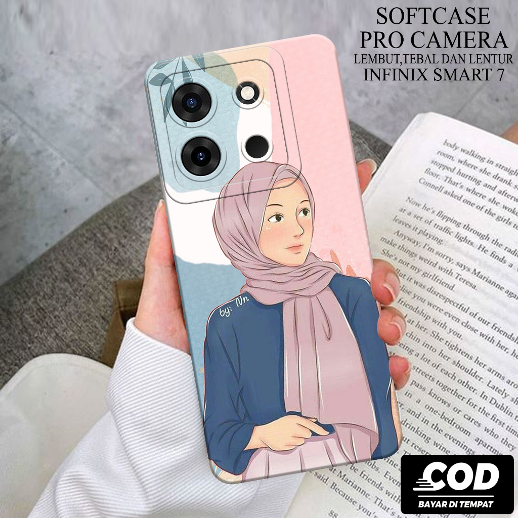 Case Hp Infinix Smart 7 2023 - Softcase Infinix Smart 7 Terbaru - Casing Infinix Smart 7 - Kesing In