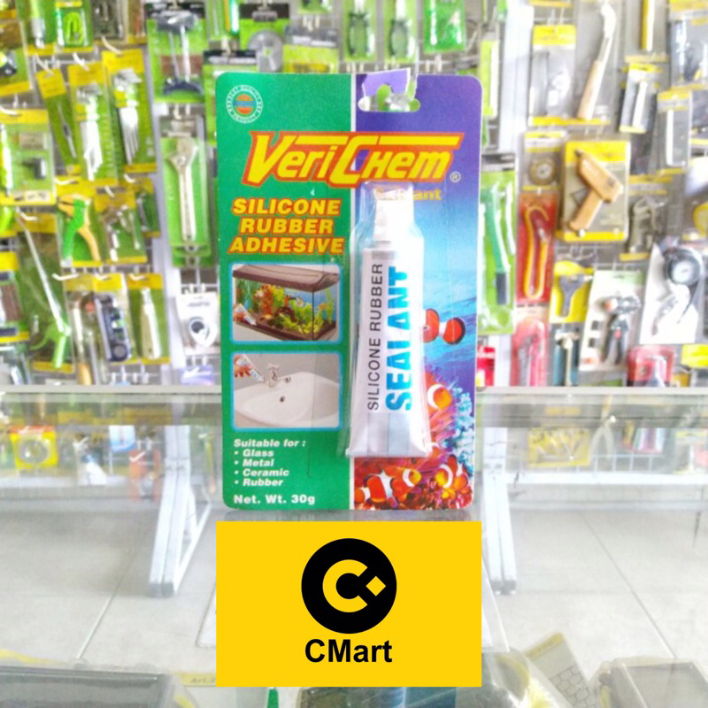 LEM KACA SILIKON SILICONE BENING SEALANT AQUARIUM AKUARIUM MOBIL CMart