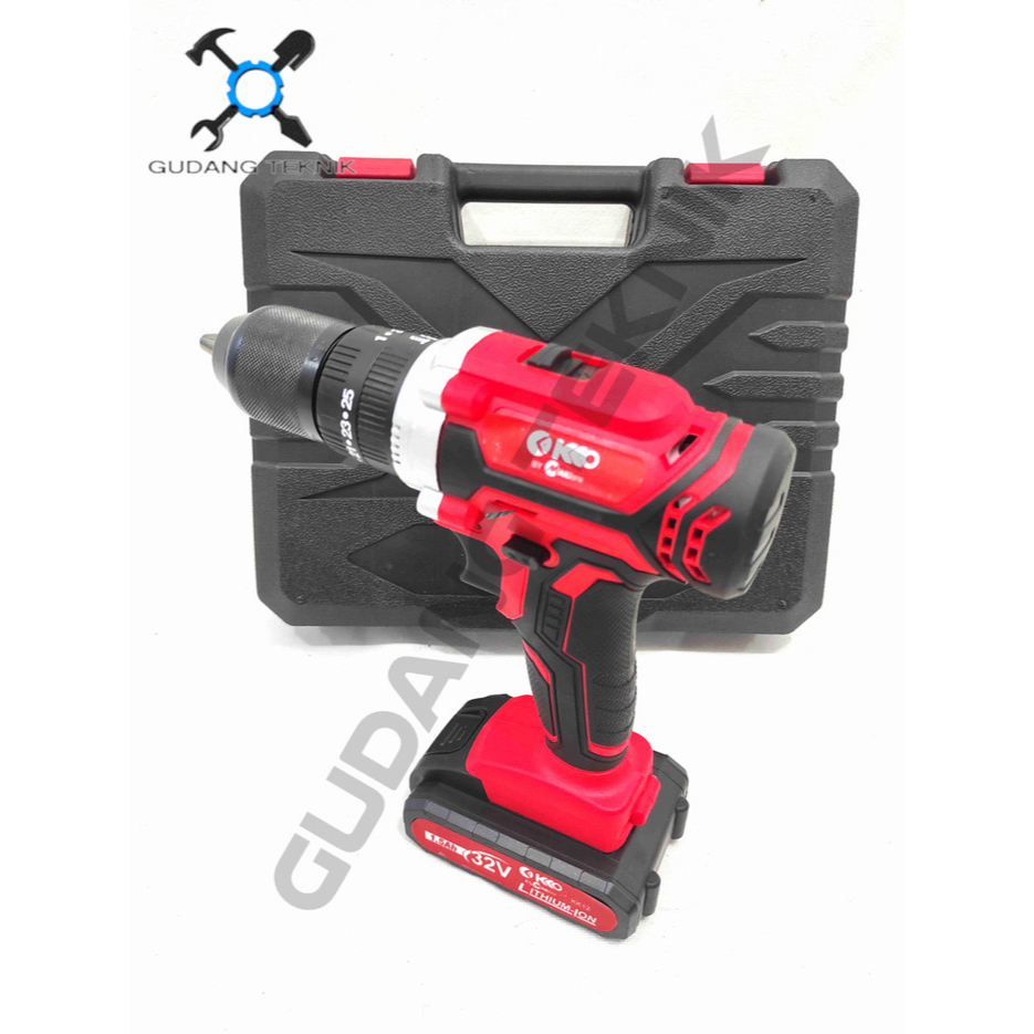 Mesin Bor Tangan BATERAI 10mm 32 Volt SH190 MAILTANK X KKO12 KKO / Impact Drill CORDLESS Bor Besi Kayu Beton 10 MM 32V KKO 12 SH 190 KKO X MAILTANK