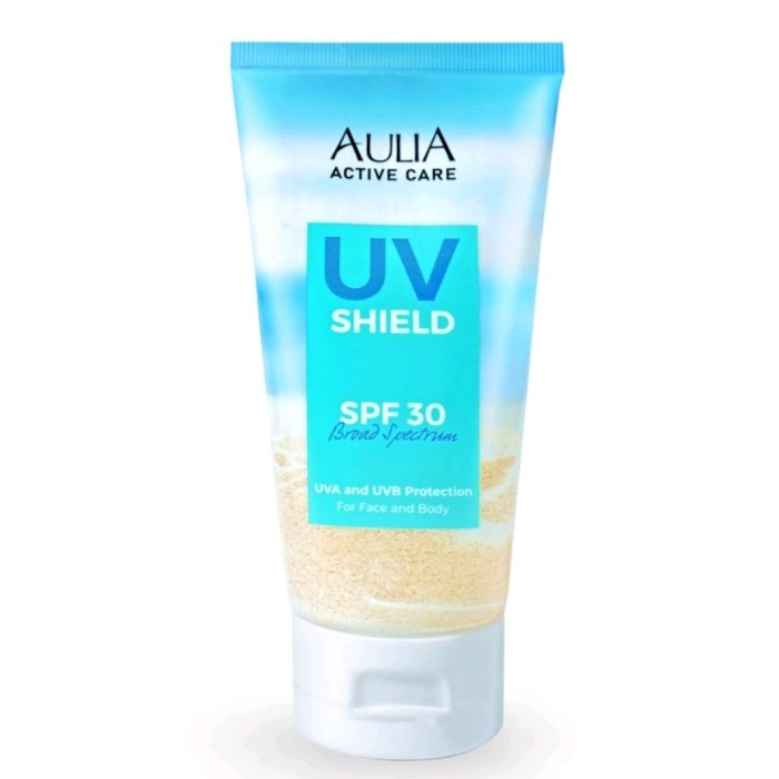 AULIA SUNSCREEN UV SHIELD SPF30 SUNBLOCK WAJAH SUN SUNCREEN 150ML