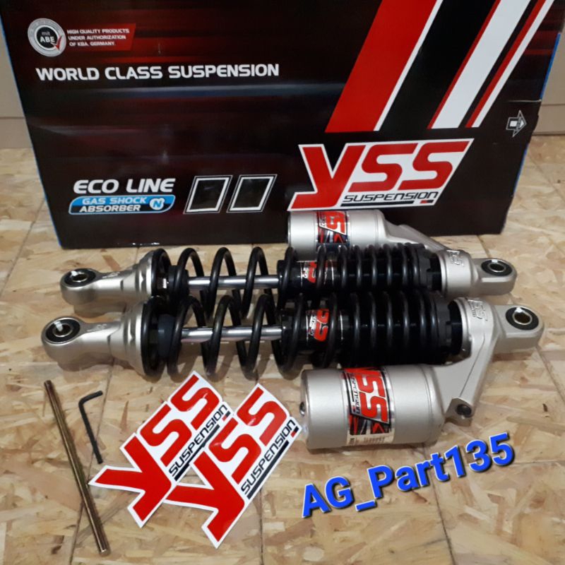 Shock Breaker Belakang Tabung Atas Yss Ukuran 340mm Tipe Gza Rx King