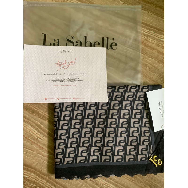 PRELOVED JILBAB LA SABELLE L’AMORE FEMME BLACK SAND