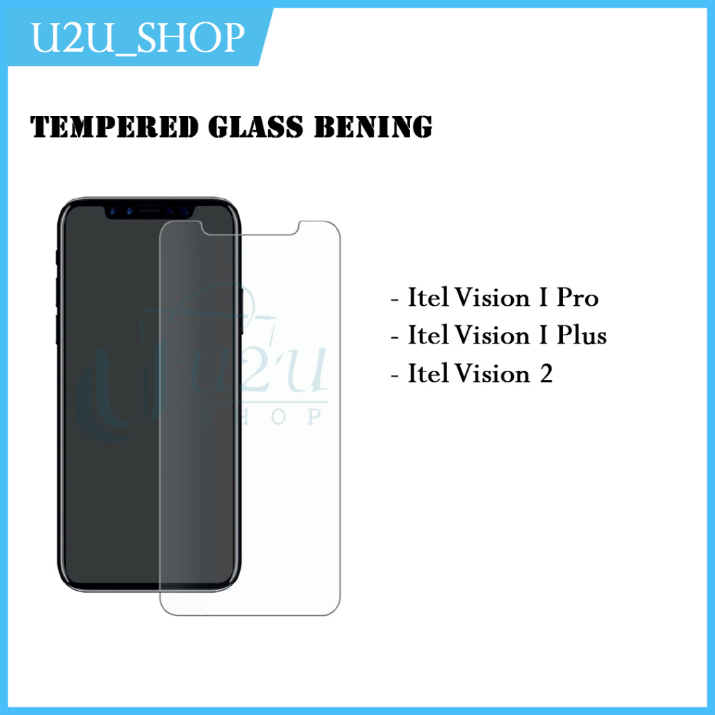 Tempered Glass Bening Itel Vision 1 Pro Vision 1 Plus Vision 2 Itel RS4