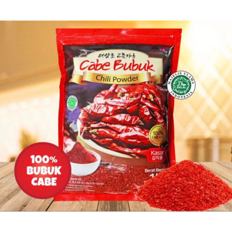 

gochugaru / cabe bubuk kasar korea 1KG
