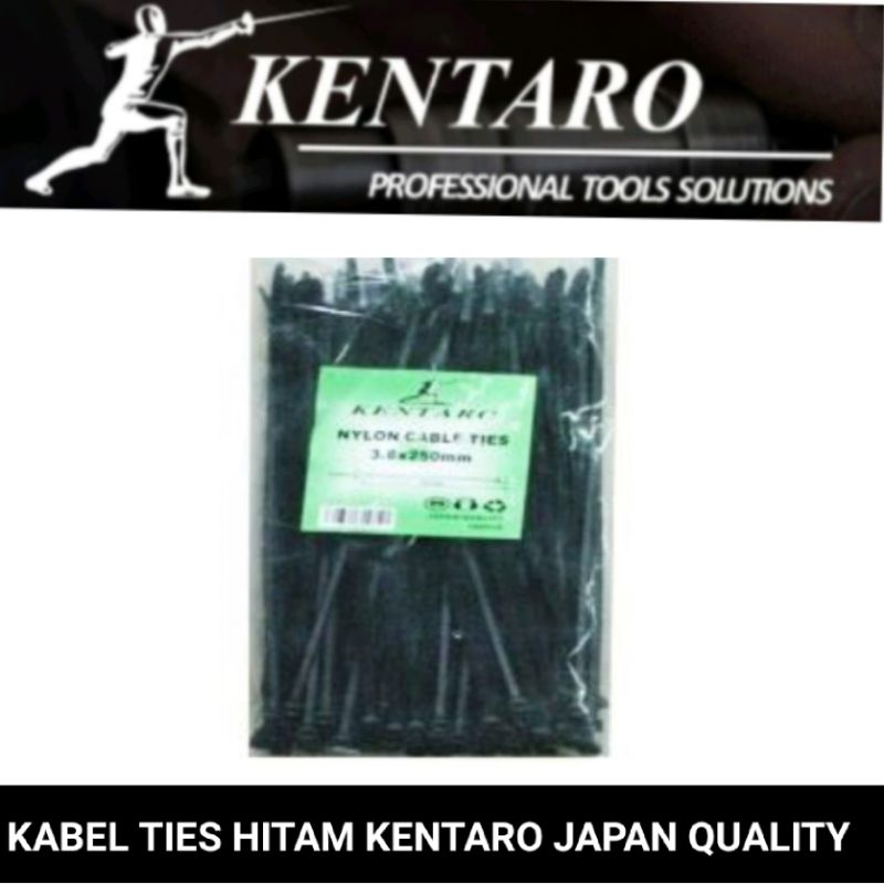 kabel ties tebal 3,6mm 100pcs/pack Kentaro japan quality