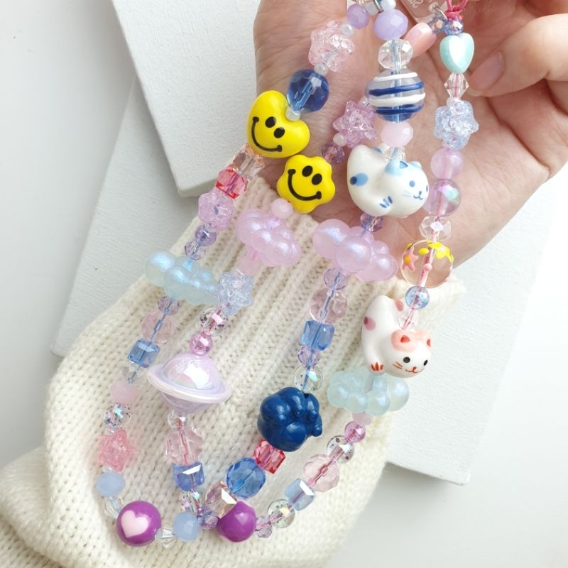 Cat premium phone strap / Gantungan kucing / Custom phone strap / Gantungan hp