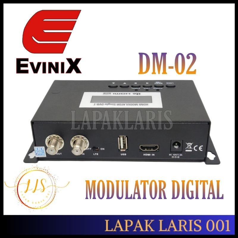 Modulator digital evinix DM 02 Encoder Modulator