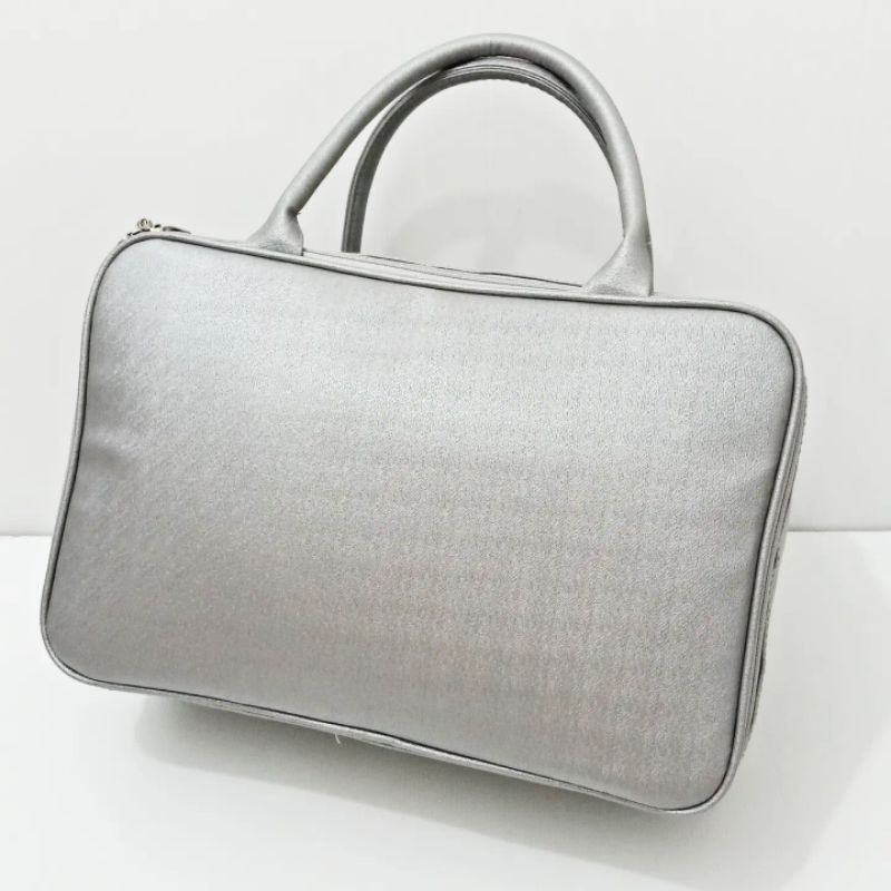 TRAVEL BAG JUMBO TAS JINJING METALIK ABU