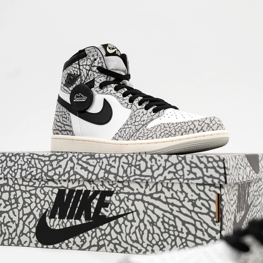 Air Jordan 1 High OG White Cement Men