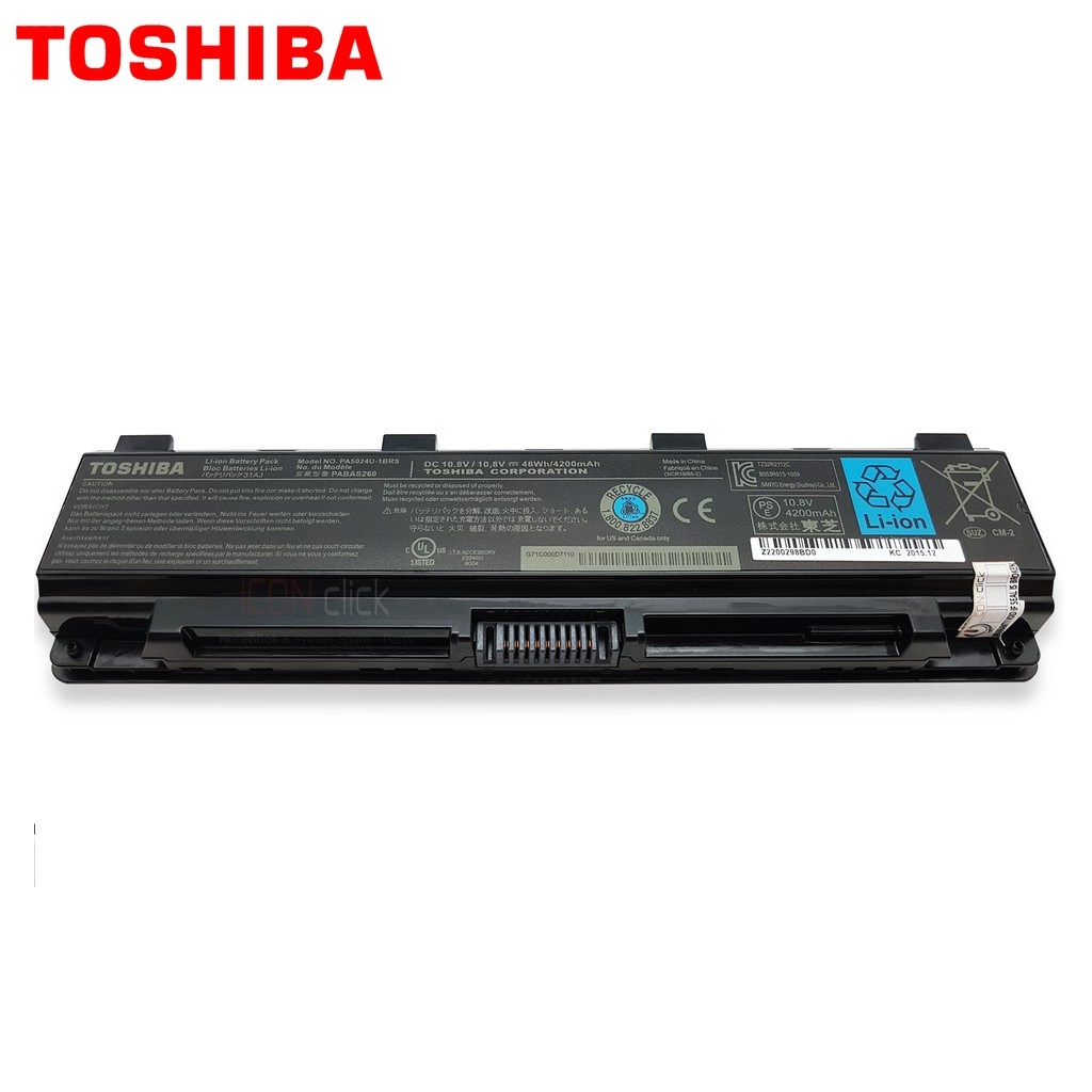 ORIGINAL BATERAI TOSHIBA C800 C840 C845 C850 C855 C870 L800 L830 L835 PA5024U