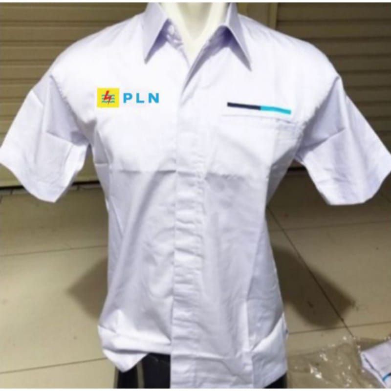 KEMEJA PLN BORDIR || SERAGAM PLN BORDIR || BAJU PLN BORDIR || BORDIR KOMPUTER