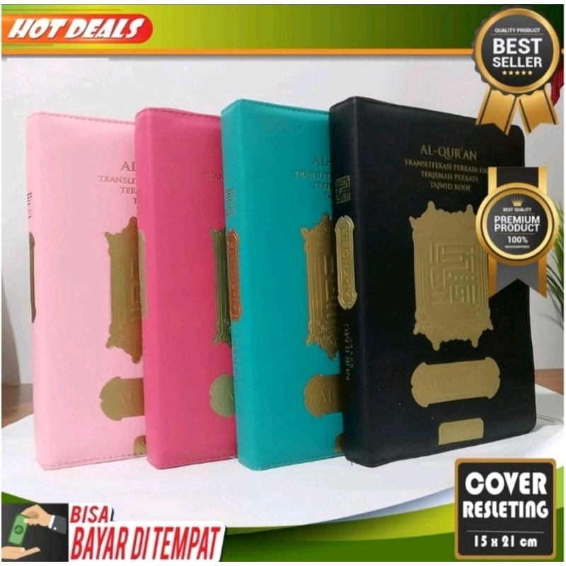Al Quran Terjemah Perkata Al- Khobir Transliterasi Latin Resleting A5 21 x 15