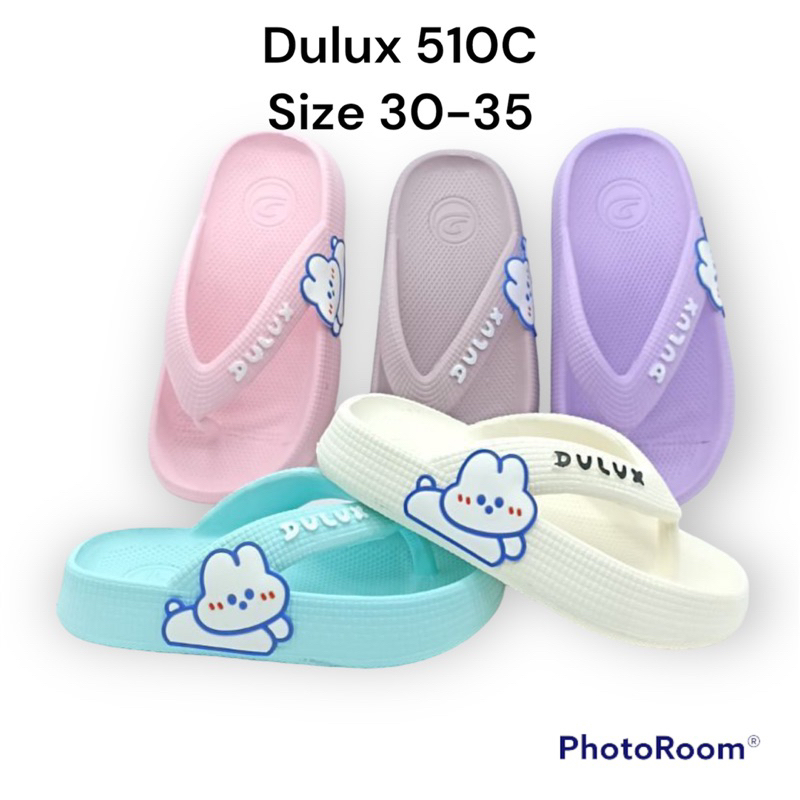 Sandal Jepit anak perempuan size 30-35 dulux 510C sendal jepit anak tanggung