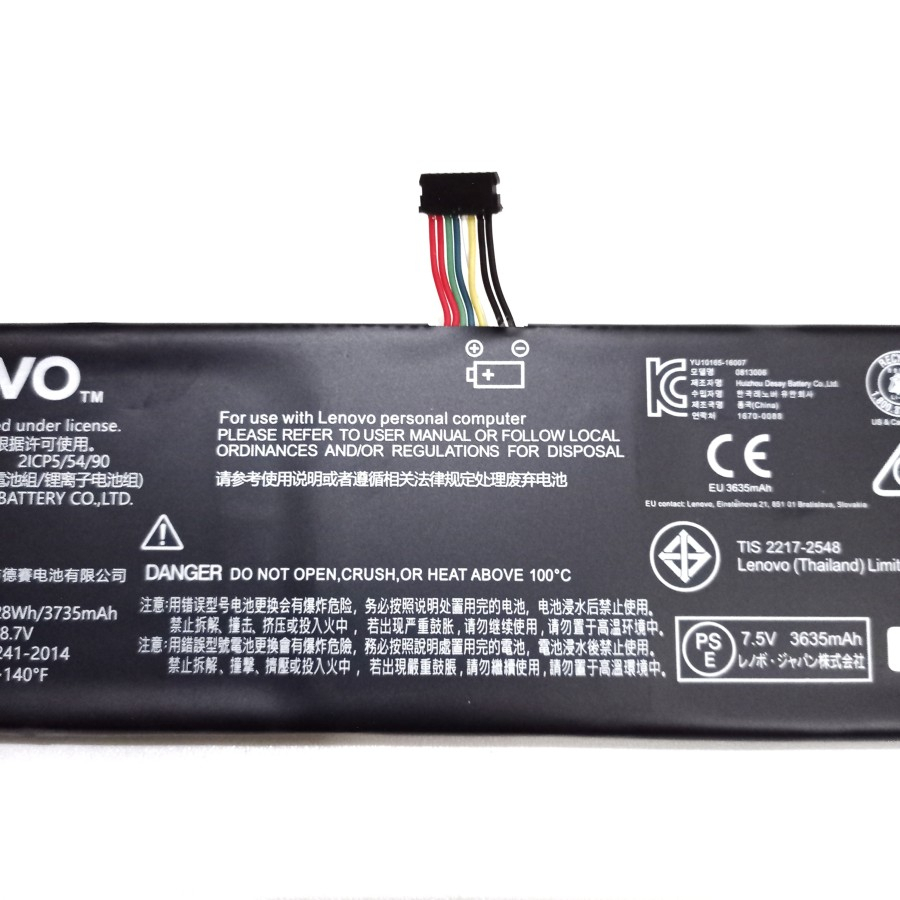 Baterai Lenovo Ideapad 120S-11 120S-11IAP S130-11IGM 130S-11IG 0813006 Original