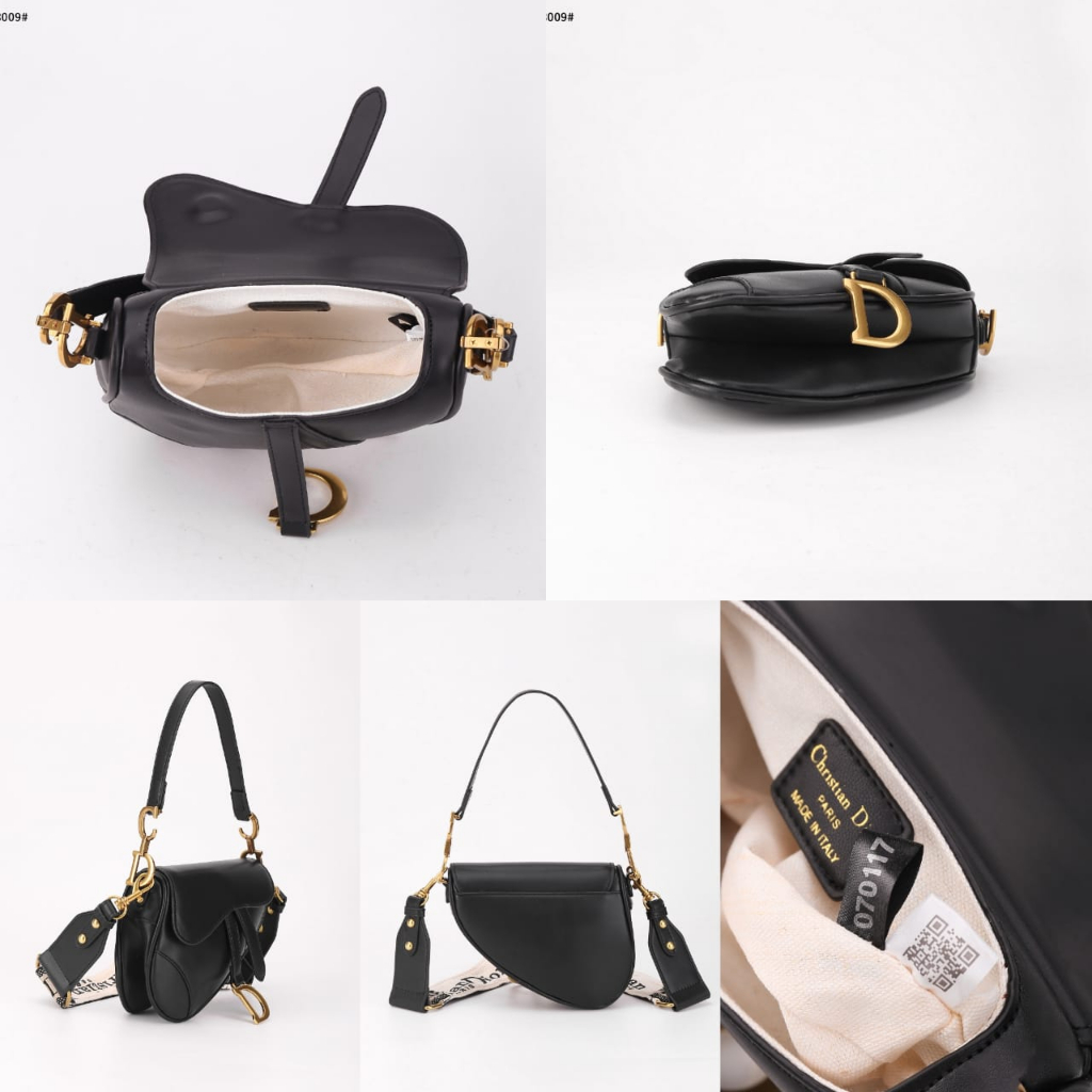 D Small Leather Bag's 18009 6009