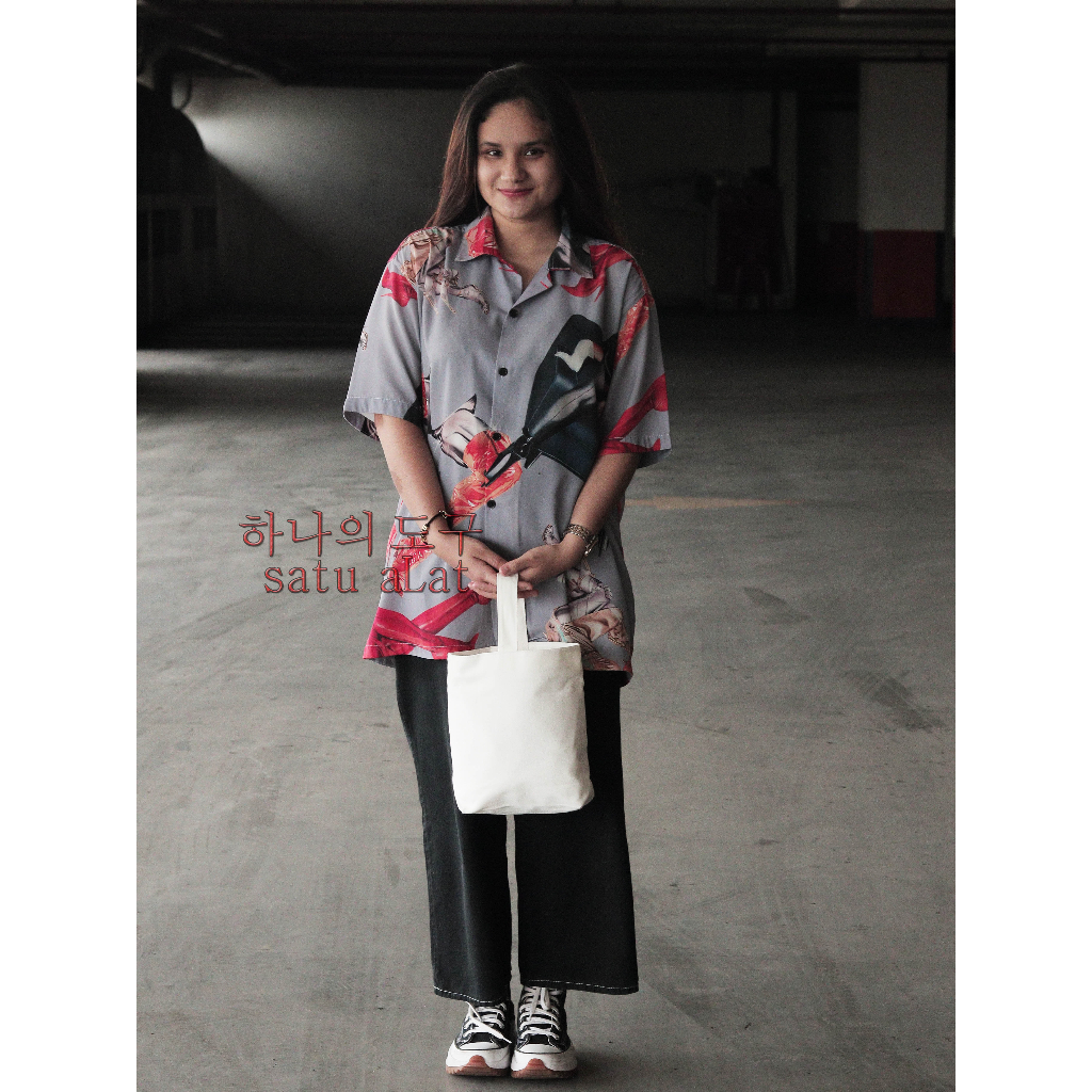 SATU ALAT Hand Bag MULAN 100% Canvas Premium Tebal Tas Kanvas