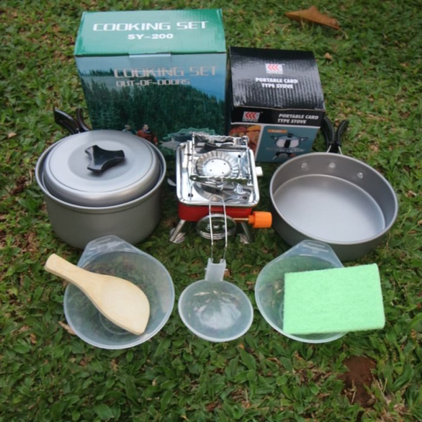 

Dijual paket cooking set ds - sy 200 plus kompor kotak lipat merk kovar ori Berkualitas