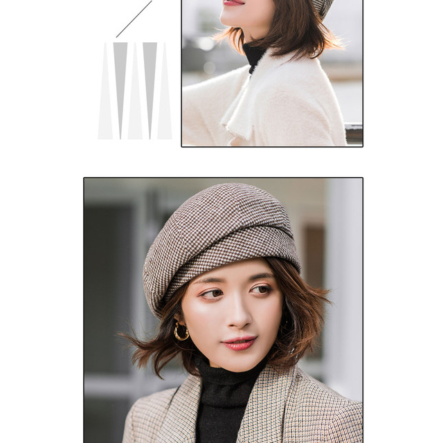 Topi Baret Wanita Dewasa Fashion Korea Beret Perempuan Cap Lebar Kasual Selebgram Kekinian Artis f2