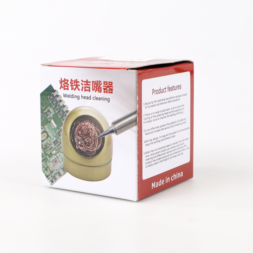 Pembersih Timah TIP Solder Cleaning Ball Iron Mesh - ZG79 - Black