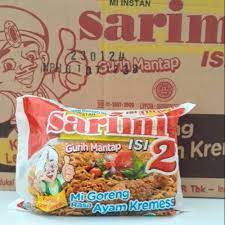 

Sarimi isi 2 Mi Goreng Rasa Ayam Kremes 1 dus isi 40 pcs