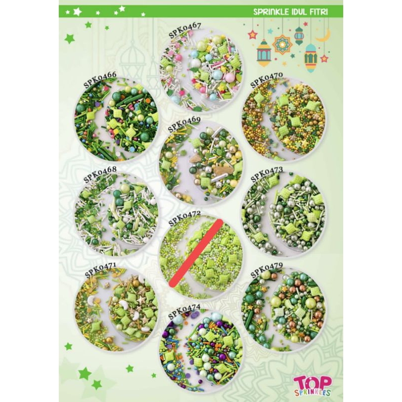 

Aneka Sprinkle Warni per 25gr