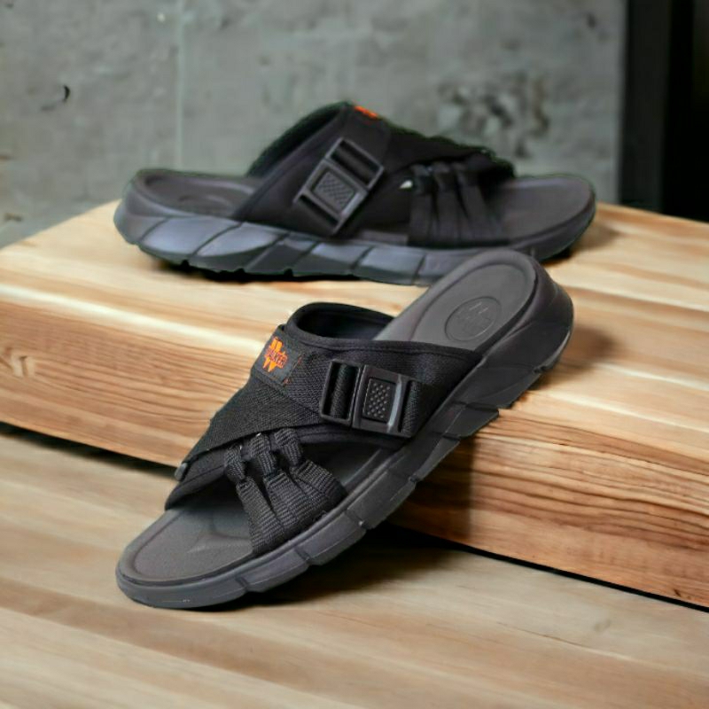SANUR Sandal Pria Casual Kekinian Sendal Slide Traveling Santai Ringan