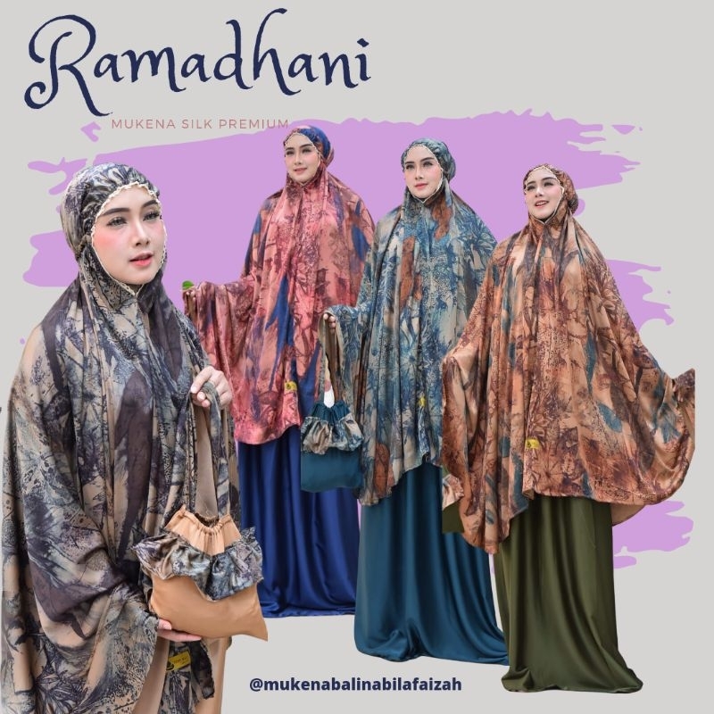 MUKENA BALI SILK / MUKENA SUTRA PREMIUM YENS