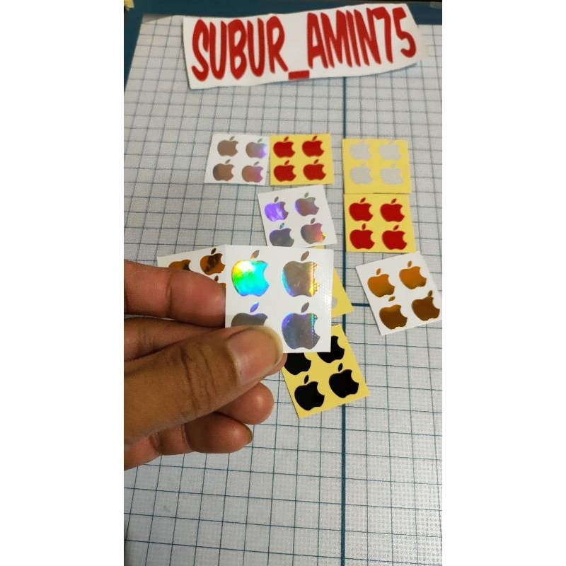 Logo iPhone stiker iphone