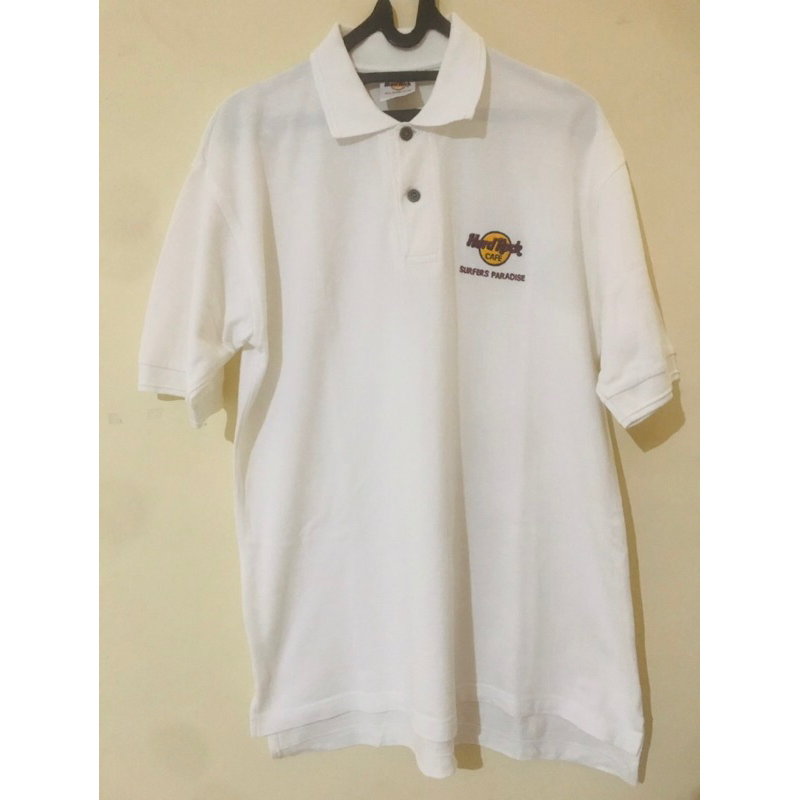 Polo shirt Hard Rock cafe 90's Surfers paradise original size L