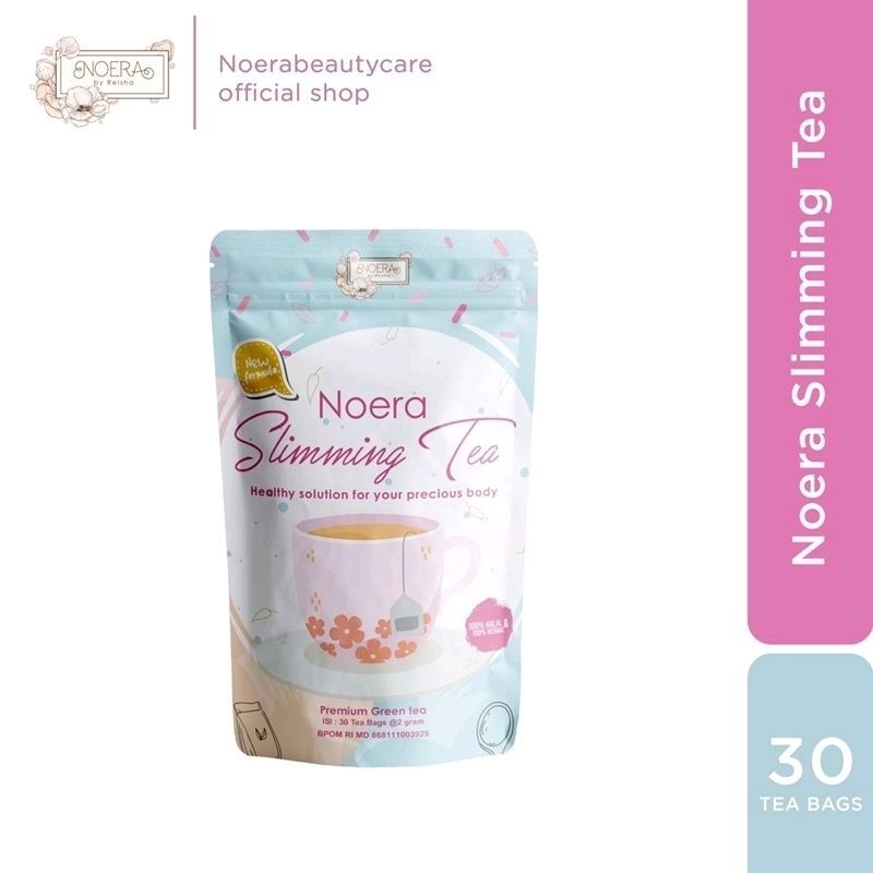 NOERA SLIMMING TEA - TEA PELANGSING HERBAL TUBUH TEH DIET PELUNTUR LEMAK, TEH DETOX, BEAUTY TEA