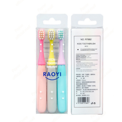 SIKAT GIGI ANAK 1-3 TAHUN HALUS/SIKAT GIGI ANAK LEMBUT SOFT TOOTHBRUSH BABY 3PCS/SET BENTUK LUCU | FADHILAH SHOP BJB