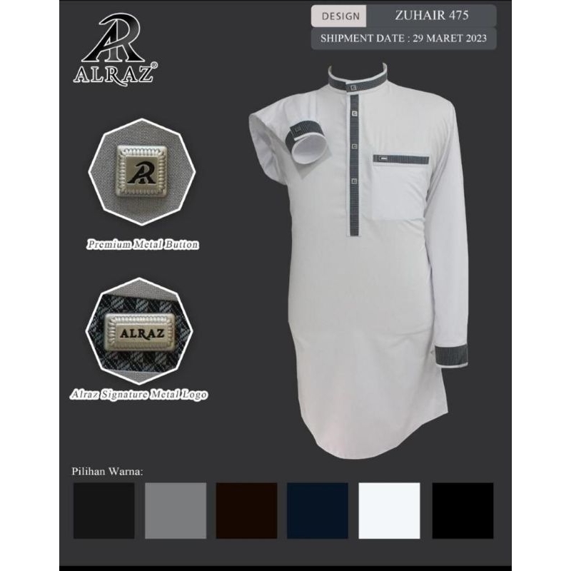 KOKO ALRAZ LENGAN MANSET/KURTA PAKISTAN /KURTA PRIA