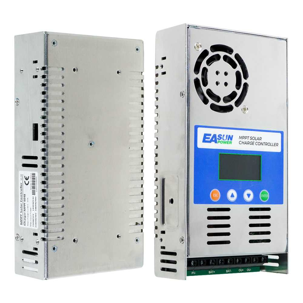 Solar Charge Controller MPPT Regulator 12V/24V/36V/48V 60A - MPPT