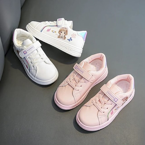 Sepatu kets sneaker anak perempuan karakter kartun disney ringan anti slip terbaru 955