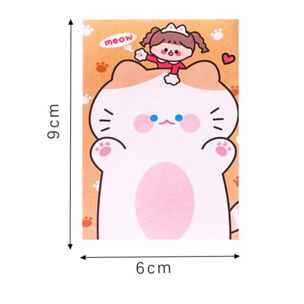 Sticky Notes Lucu Notepad Memopad Motif Stationery NP3