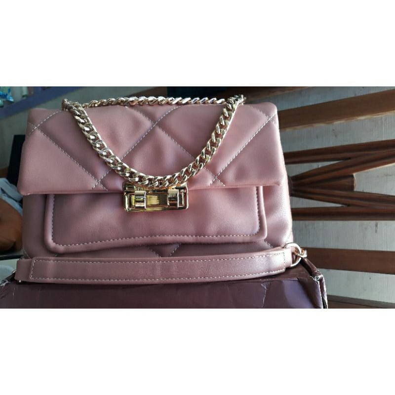 london bag by heylocal.id peony medium (defect)