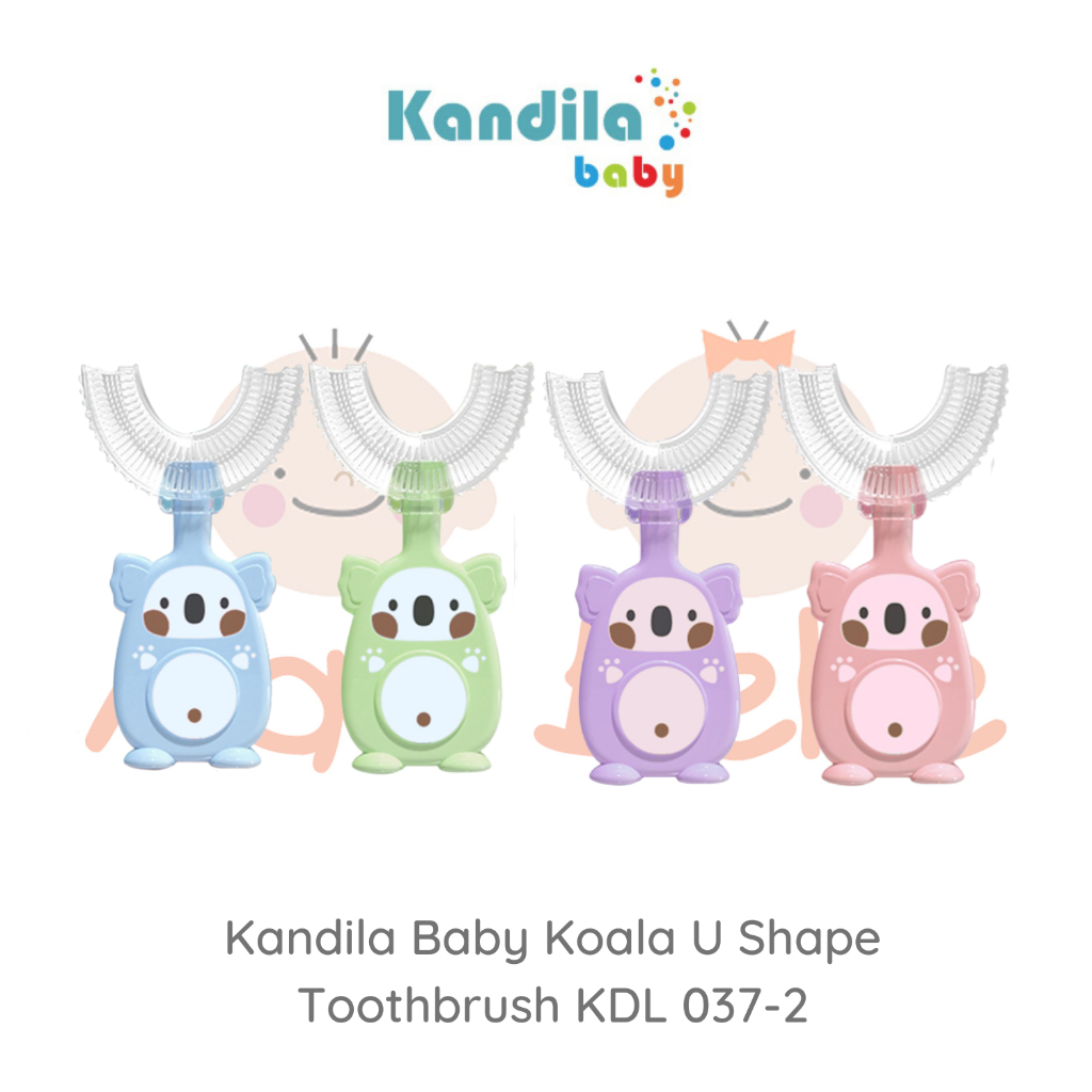 Kandila Baby Koala U Shape Toothbrush Sikat Gigi Bayi KDL 037-2